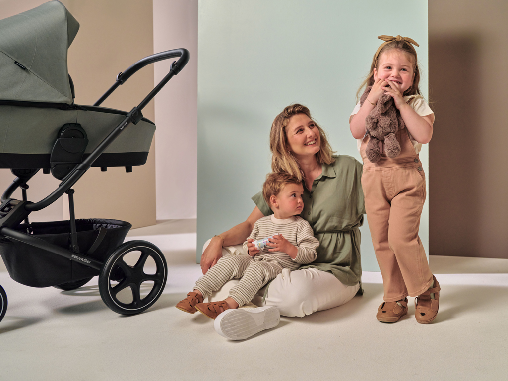 EASYWALKER Kočárek kombinovaný Harvey⁵ 2v1 Pebble Grey LITE RWS