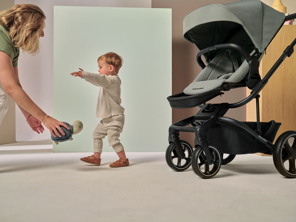 EASYWALKER Kočárek kombinovaný Harvey⁵ 2v1 Pebble Grey LITE RWS