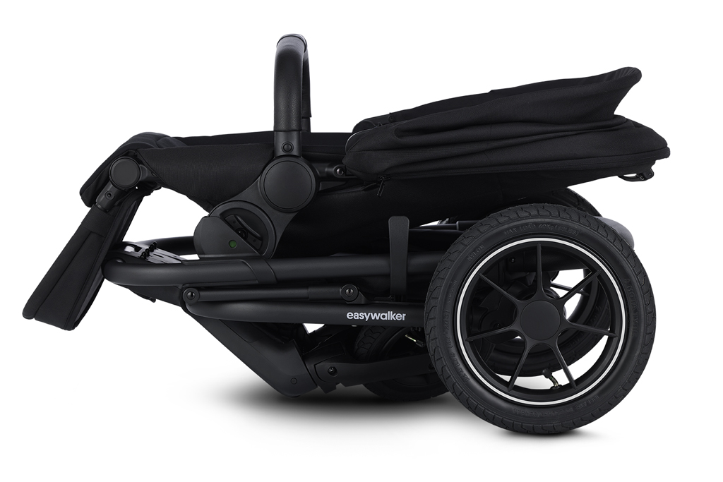 EASYWALKER Kočárek kombinovaný Harvey⁵ Midnight Black XXL AIR