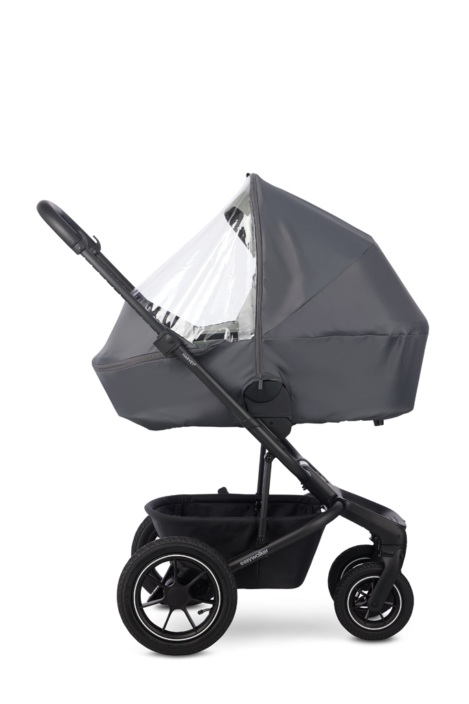 EASYWALKER Kočárek kombinovaný Harvey⁵ Midnight Black XXL AIR