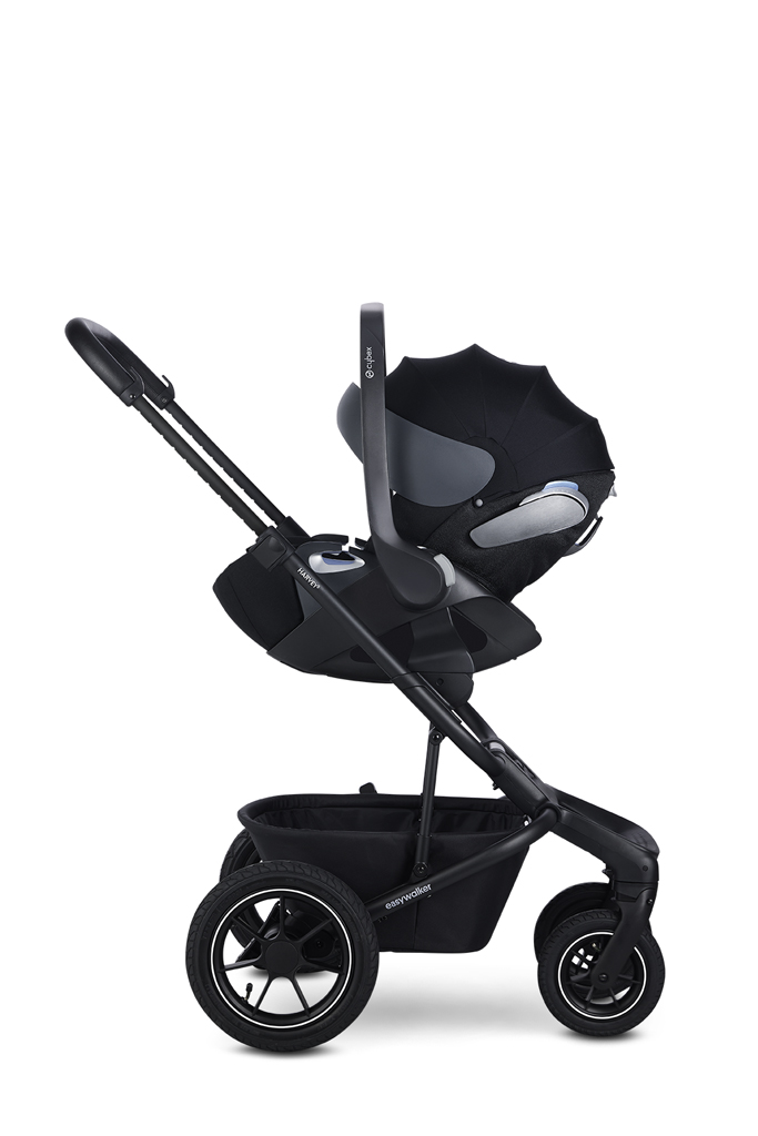 EASYWALKER Kočárek kombinovaný Harvey⁵ Midnight Black XXL AIR