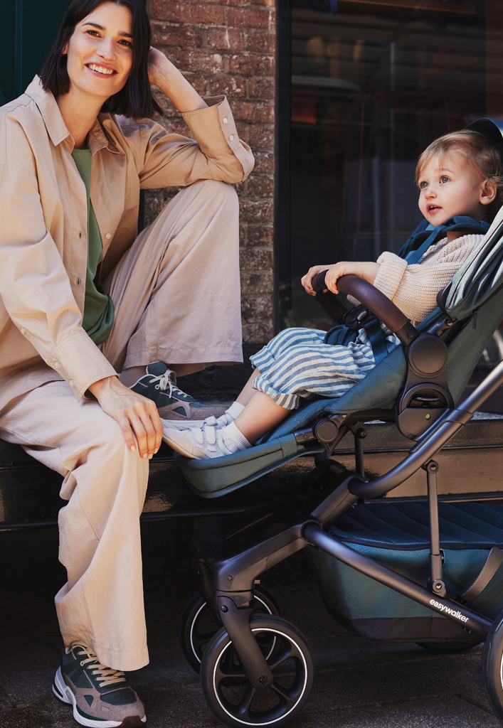 EASYWALKER Kočárek kombinovaný Harvey⁵ Premium 2v1 Jade Green LITE AIR