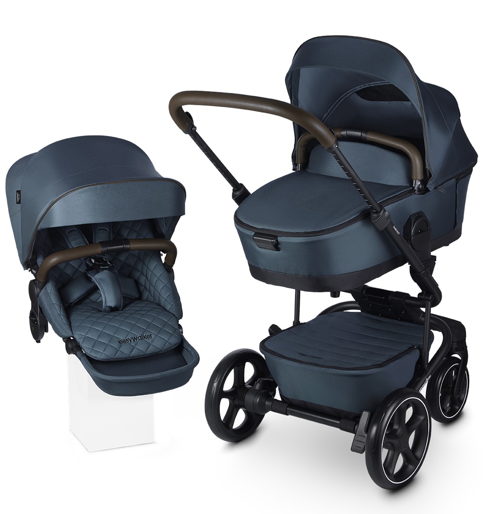 EASYWALKER Kočárek kombinovaný Harvey⁵ Premium 2v1 Jade Green LITE RWS