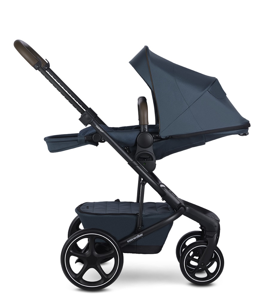 EASYWALKER Kočárek kombinovaný Harvey⁵ Premium 2v1 Jade Green LITE RWS