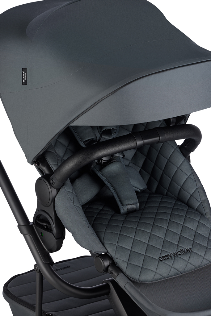 EASYWALKER Kočárek kombinovaný Harvey⁵ Premium 2v1 Mineral Grey LITE RWS