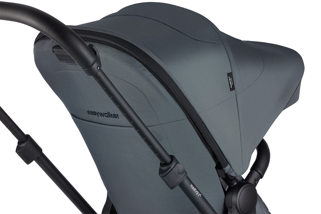 EASYWALKER Kočárek kombinovaný Harvey⁵ Premium 2v1 Mineral Grey LITE RWS