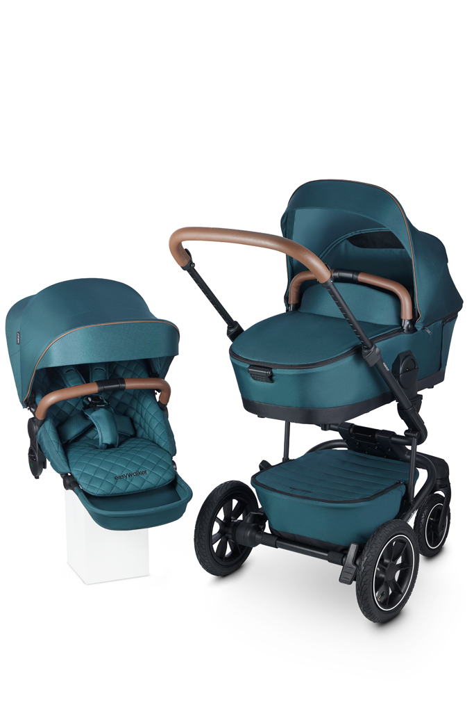 EASYWALKER Kočárek kombinovaný Harvey⁵ Premium Jade Green XXL AIR