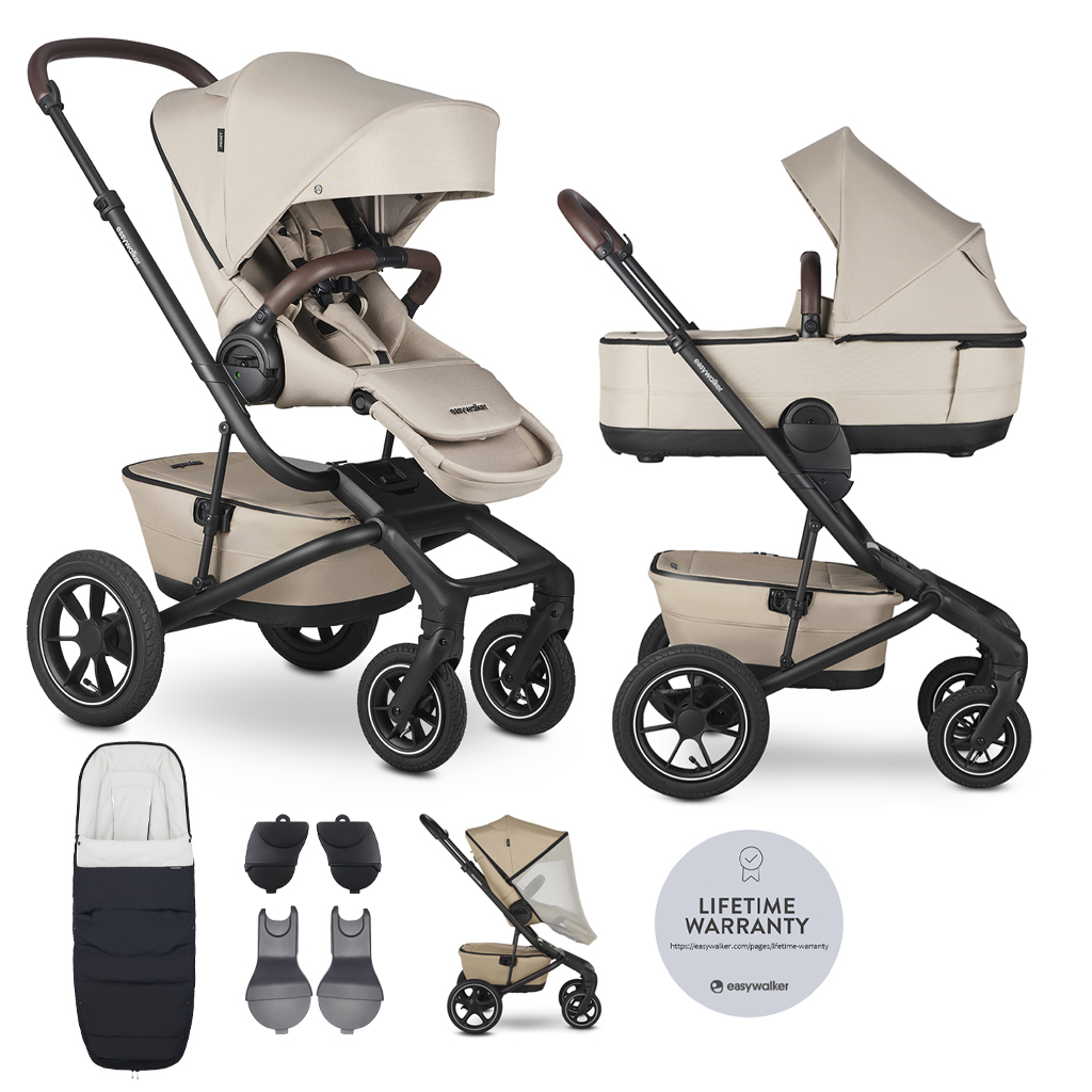 EASYWALKER Kočárek kombinovaný Jimmey Explore Pearl Taupe AIR