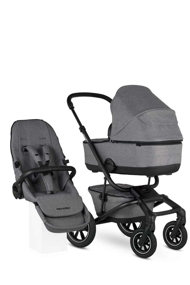 EASYWALKER Kočárek kombinovaný Jimmey Iris Grey XXL AIR + RWS