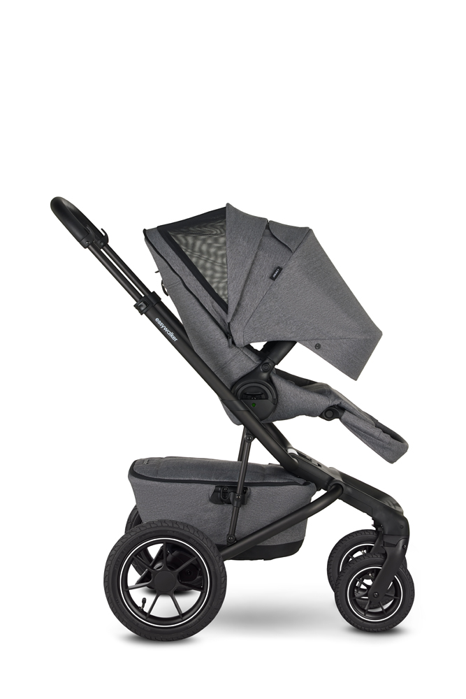 EASYWALKER Kočárek kombinovaný Jimmey Iris Grey XXL AIR + RWS
