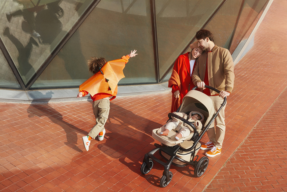 EASYWALKER Kočárek kombinovaný Jimmey Sand Taupe XXL AIR + RWS