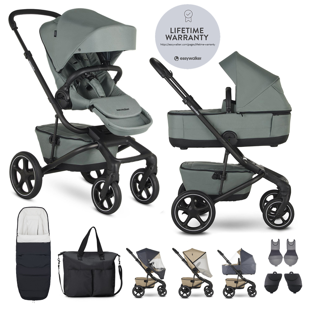 EASYWALKER Kočárek kombinovaný Jimmey Thyme Green XXL RWS