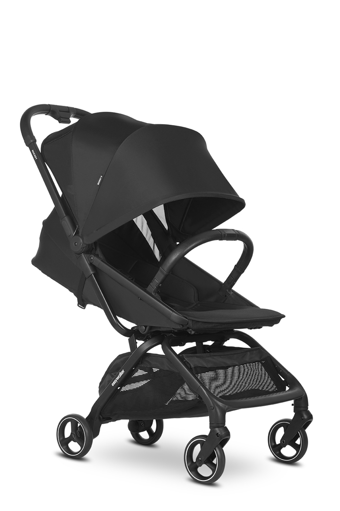 EASYWALKER Kočárek kombinovaný Rockey S Pure Black