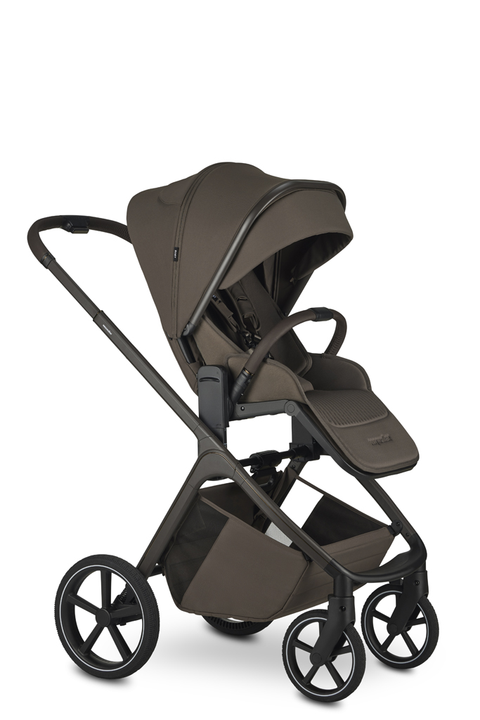 EASYWALKER Kočárek kombinovaný Zoey Chestnut Brown + CYBEX Aton B2 i-Size + základna