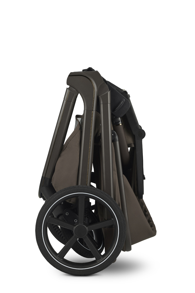 EASYWALKER Kočárek kombinovaný Zoey Chestnut Brown + CYBEX Aton B2 i-Size + základna