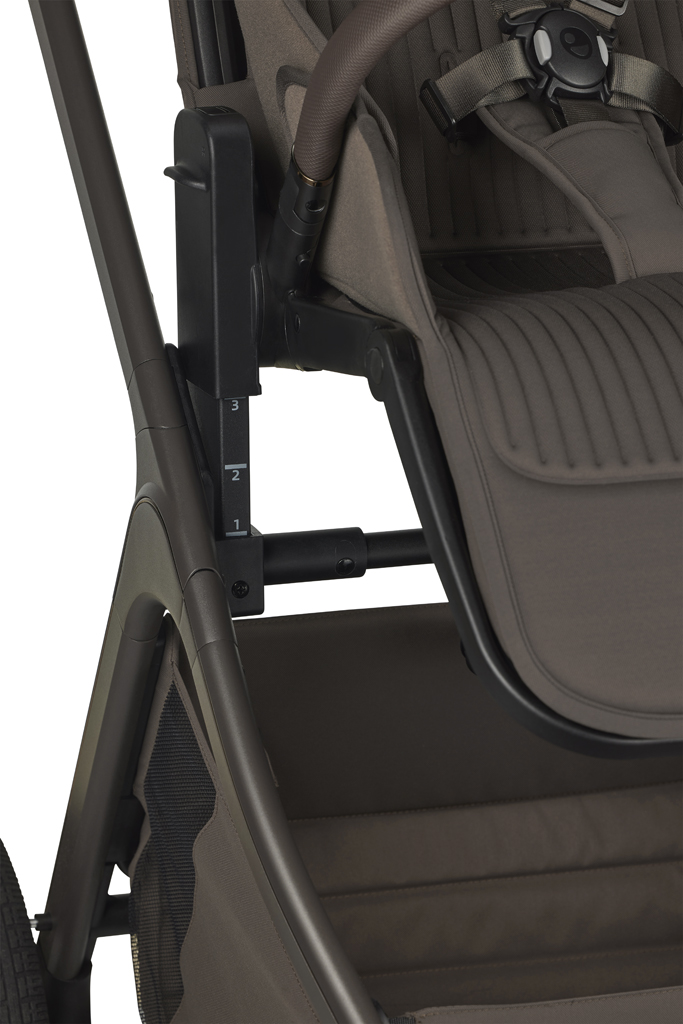 EASYWALKER Kočárek kombinovaný Zoey Chestnut Brown + CYBEX Aton B2 i-Size + základna