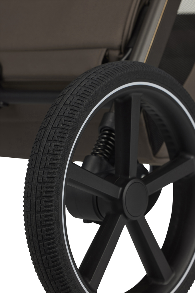 EASYWALKER Kočárek kombinovaný Zoey Chestnut Brown + CYBEX Aton B2 i-Size + základna