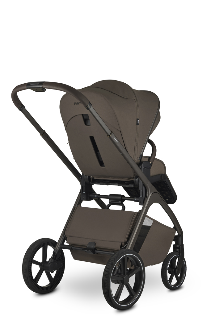 EASYWALKER Kočárek kombinovaný Zoey Chestnut Brown + CYBEX Aton B2 i-Size + základna