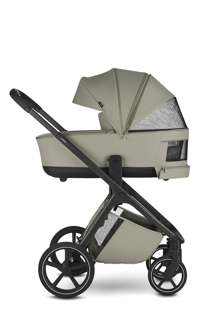 EASYWALKER Kočárek kombinovaný Zoey Sage Green + CYBEX Aton B2 i-Size + základna