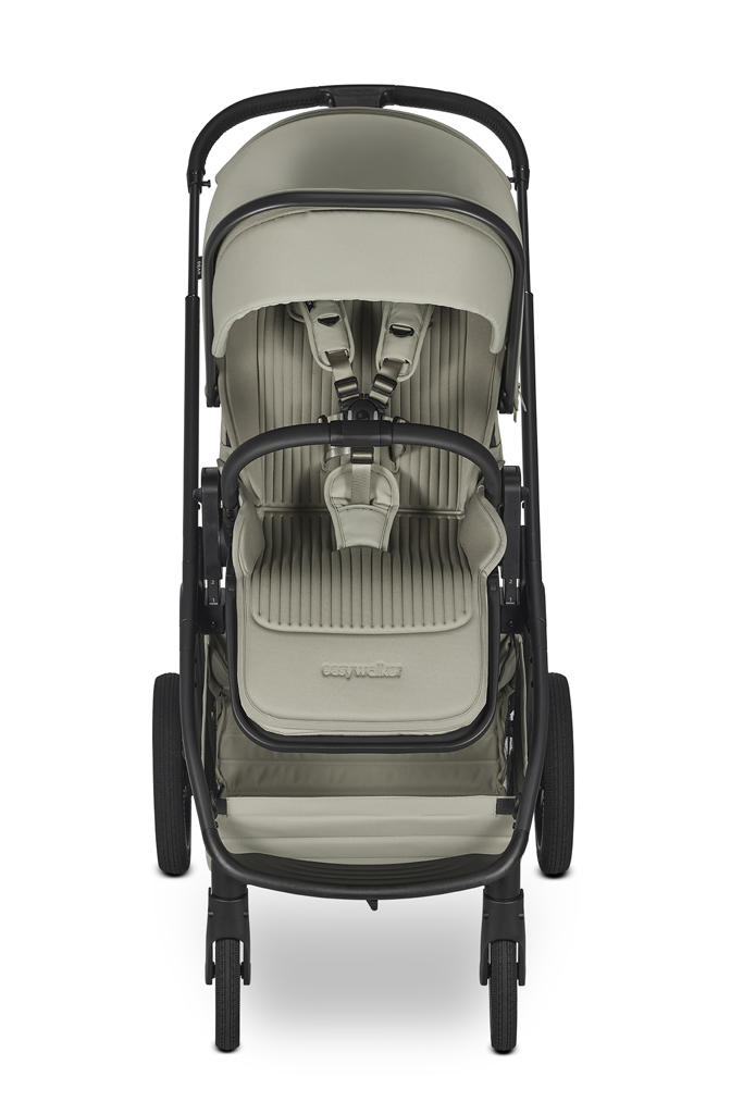EASYWALKER Kočárek kombinovaný Zoey Sage Green + CYBEX Aton B2 i-Size + základna