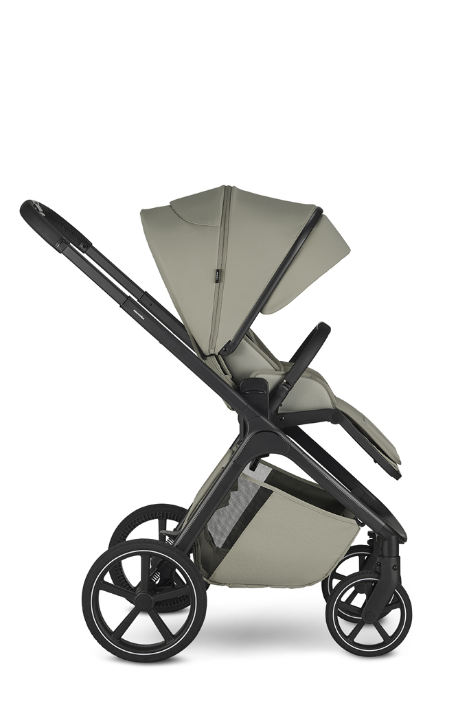 EASYWALKER Kočárek kombinovaný Zoey Sage Green + CYBEX Aton B2 i-Size + základna