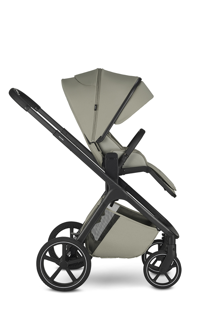 EASYWALKER Kočárek kombinovaný Zoey Sage Green + CYBEX Aton B2 i-Size + základna