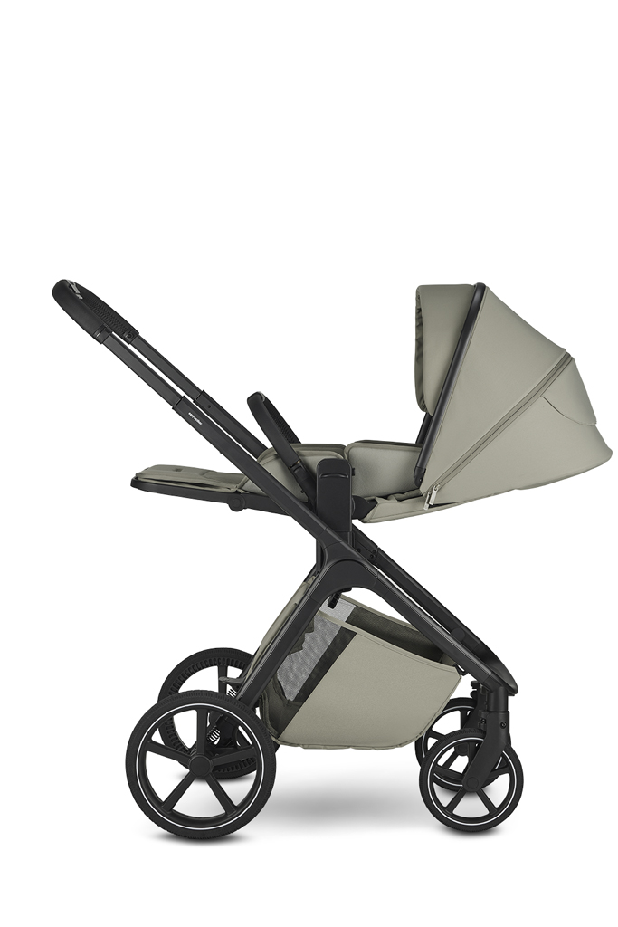 EASYWALKER Kočárek kombinovaný Zoey Sage Green + CYBEX Aton B2 i-Size + základna