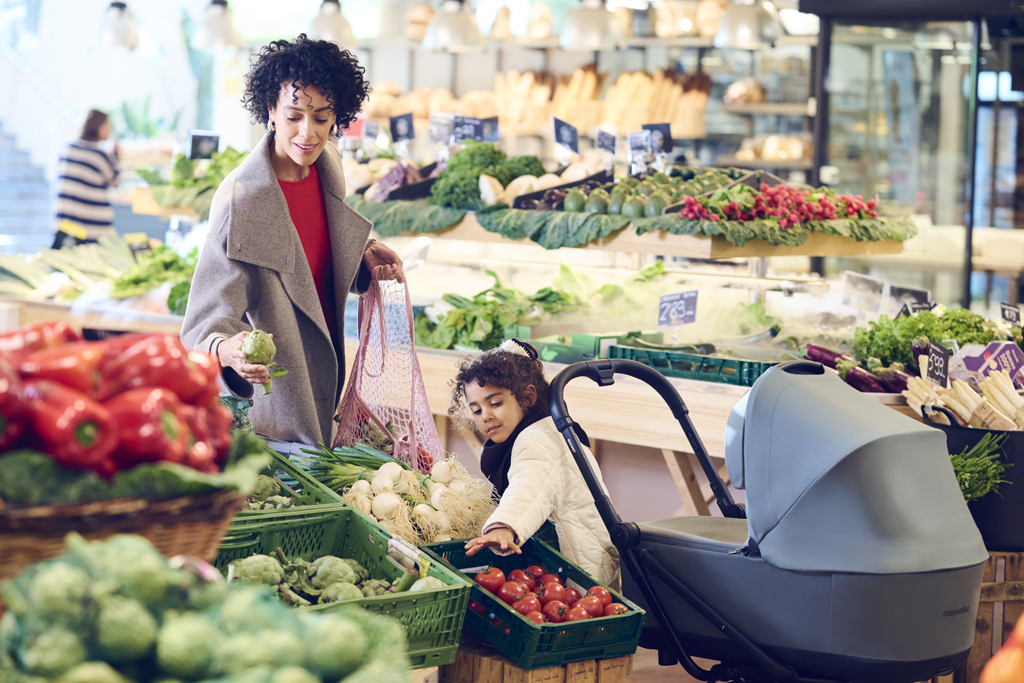 EASYWALKER Kočárek sportovní Rockey S Smooth Grey