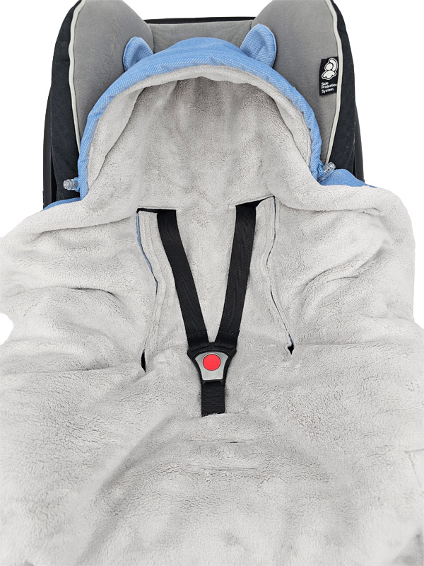 EKO Fusak do autosedačky Blue