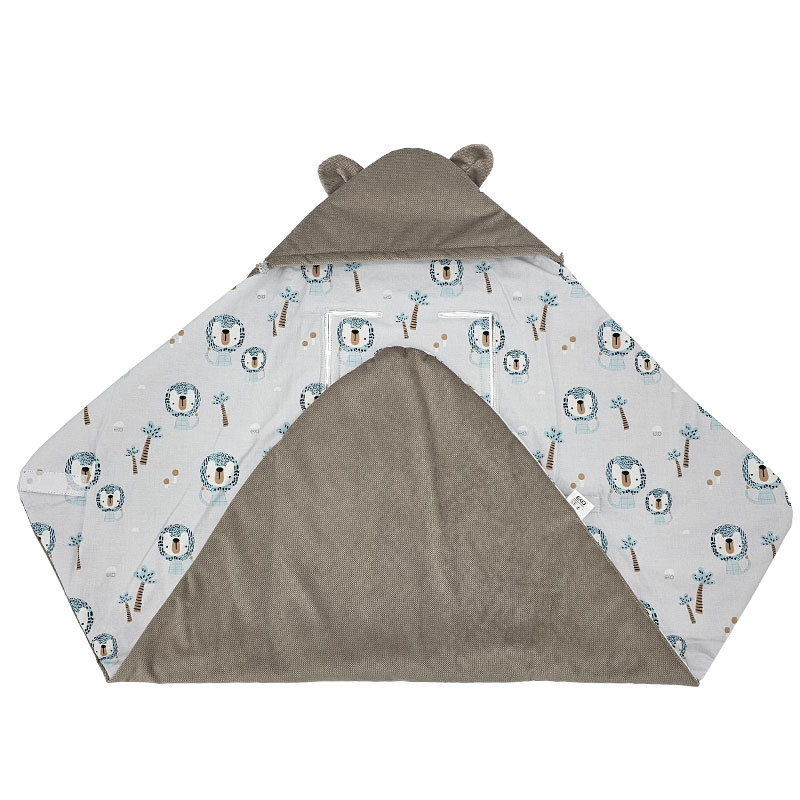 EKO Vak na spaní do autosedačky Velvet Lion beige