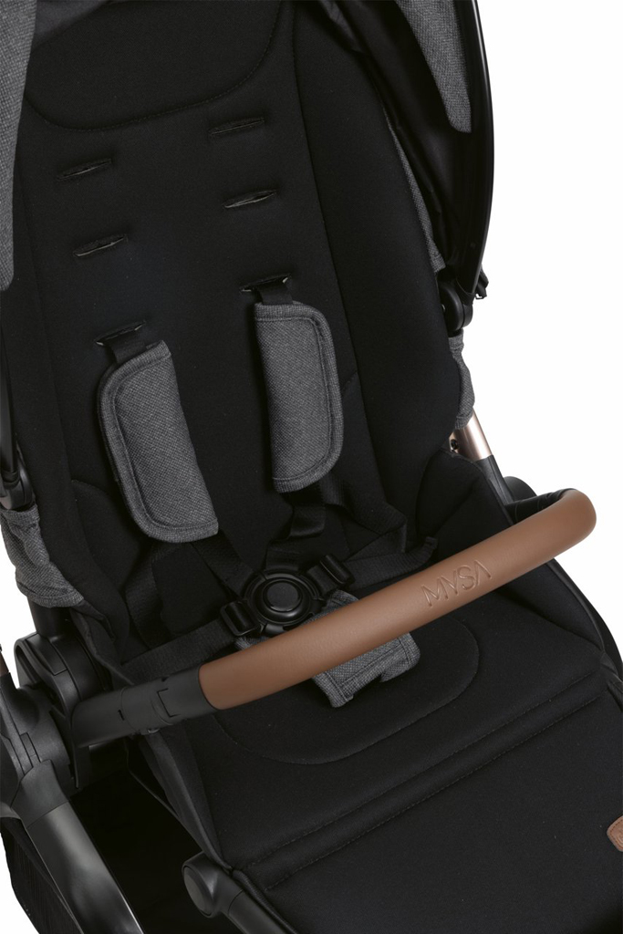 CHICCO Kočárek kombinovaný 3v1 Mysa Black Satin