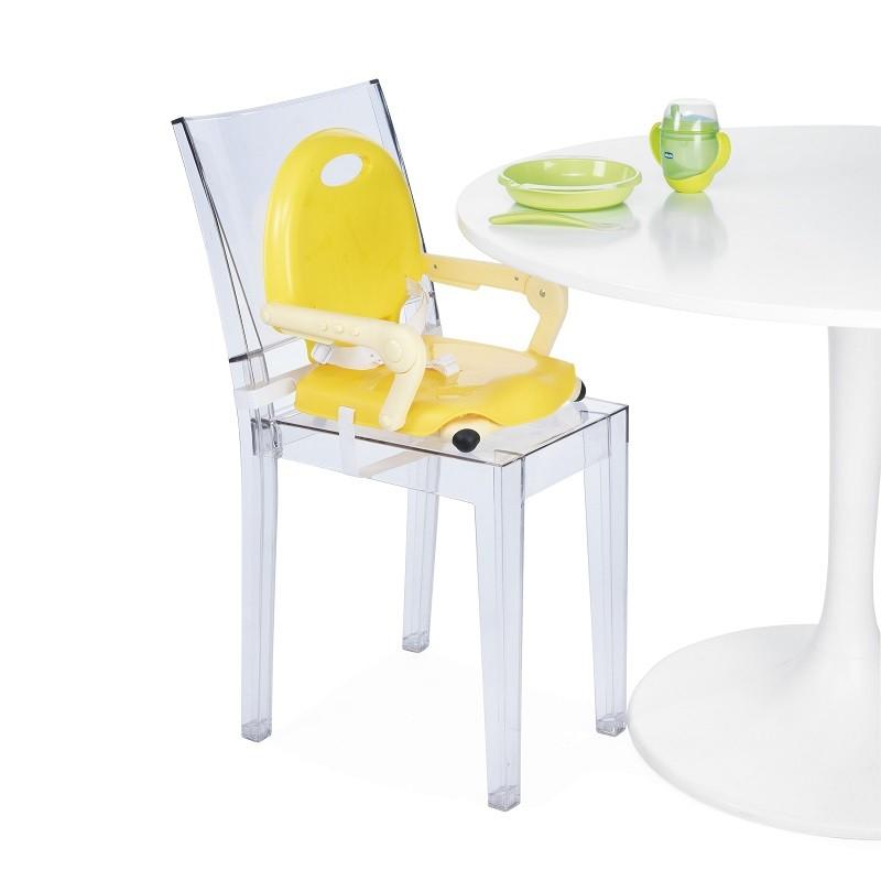 CHICCO Podsedák přenosný Pocket Snack na židli - Saffron
