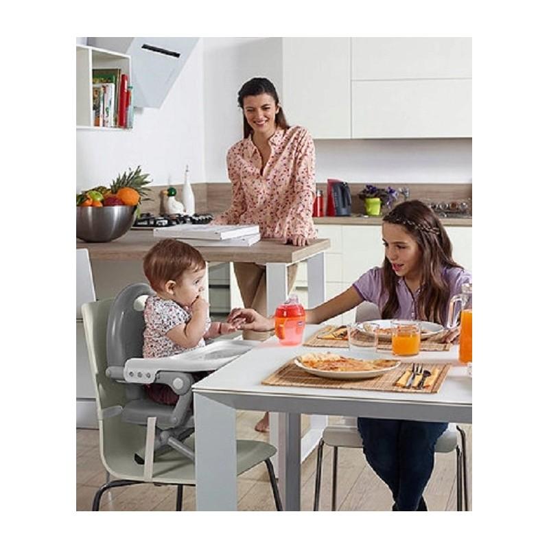 CHICCO Podsedák přenosný Pocket Snack na židli - Sage