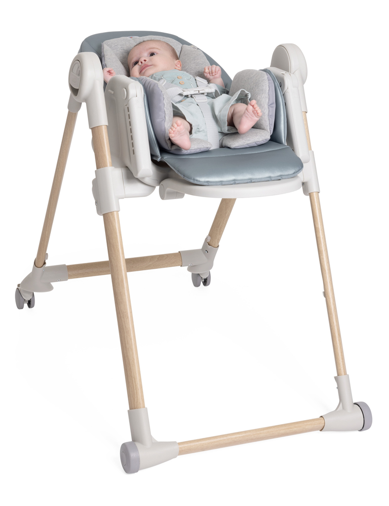 CHICCO Židlička jídelní Polly Armonia - Greenery