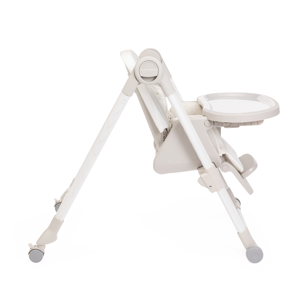 CHICCO Židlička jídelní Polly Armonia - Mother Pearl