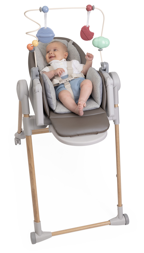 CHICCO Židlička jídelní Polly Armonia - Scandinavian