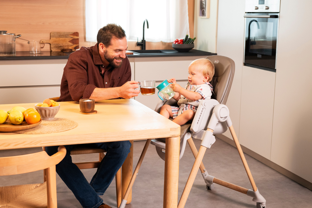 CHICCO Židlička jídelní Polly Armonia - Scandinavian