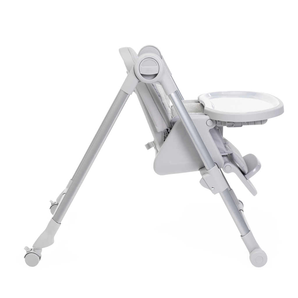 CHICCO Židlička jídelní Polly Armonia - Steel