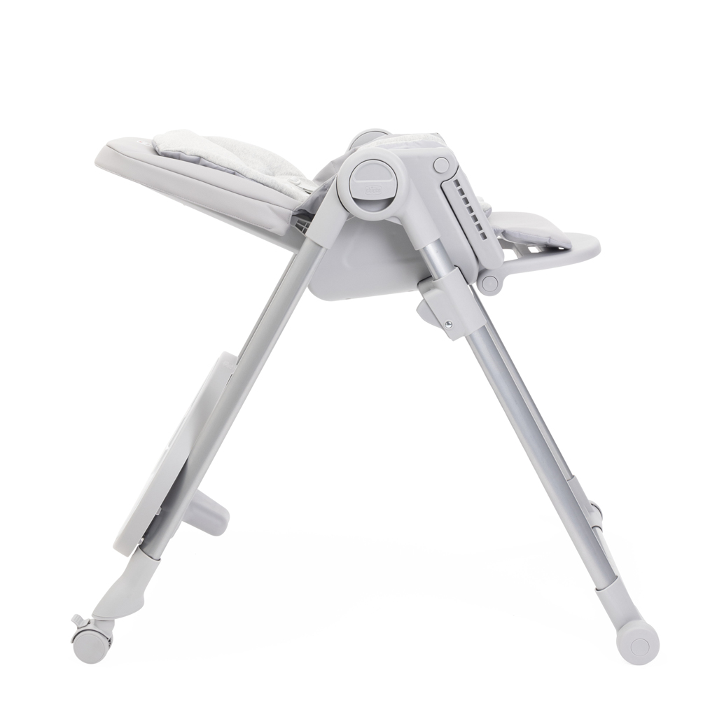 CHICCO Židlička jídelní Polly Armonia - Steel