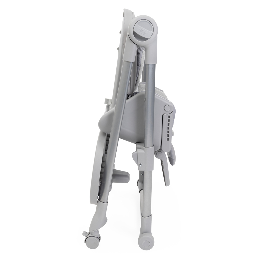 CHICCO Židlička jídelní Polly Armonia - Steel