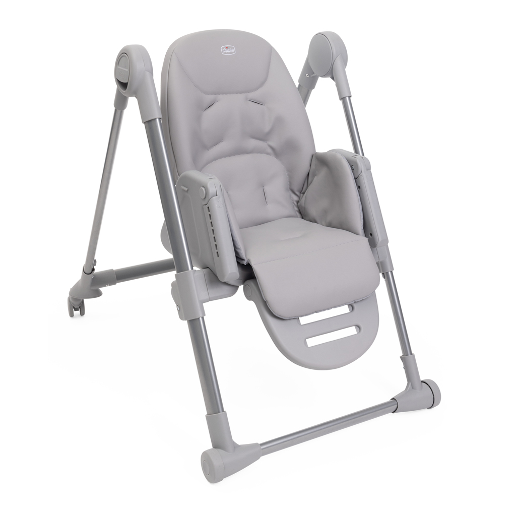 CHICCO Židlička jídelní Polly Armonia - Steel