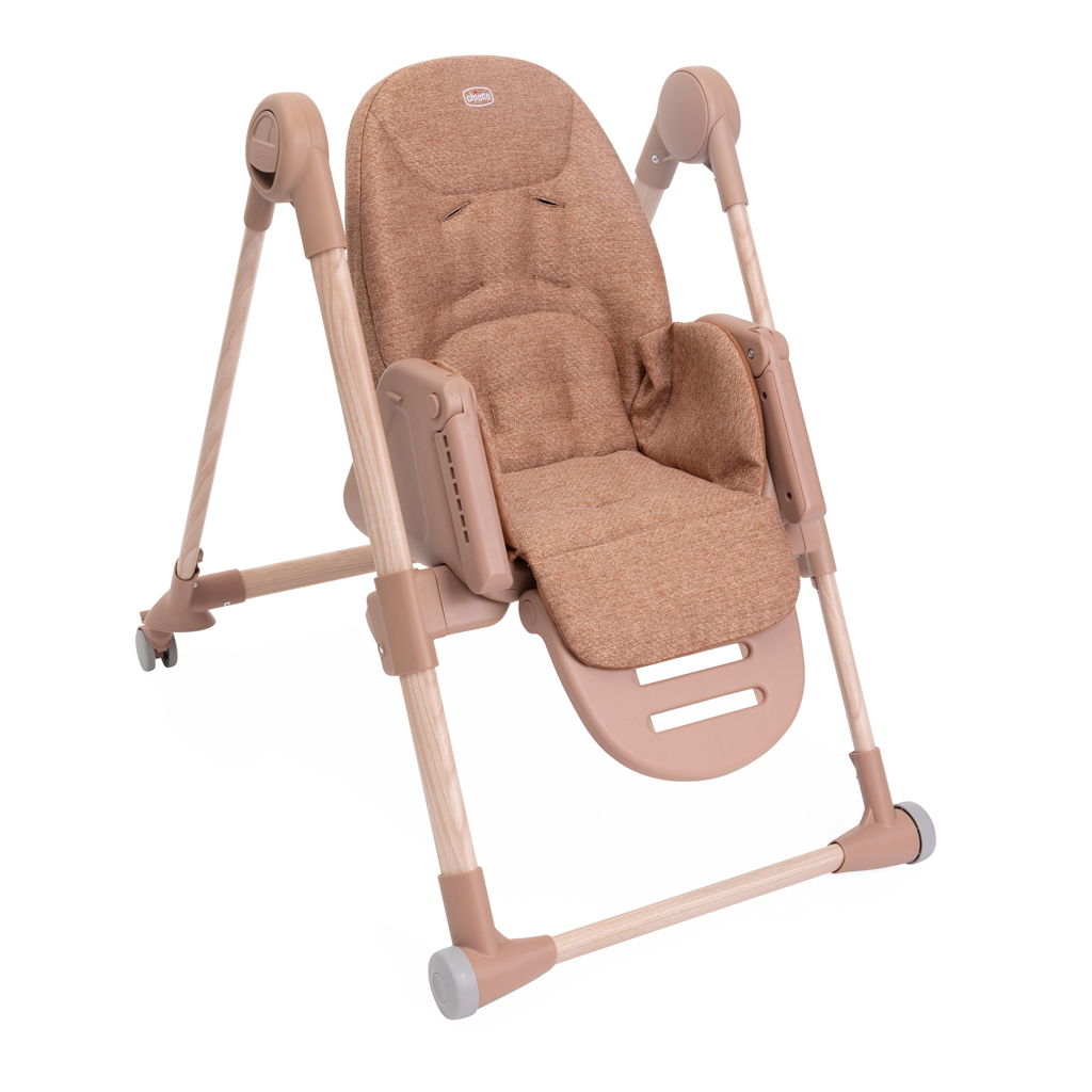 CHICCO Židlička jídelní Polly Armonia - Terracotta