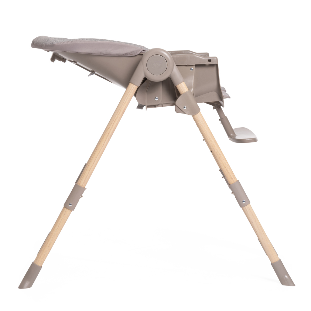 CHICCO Židlička jídelní Polly Essential - Ash