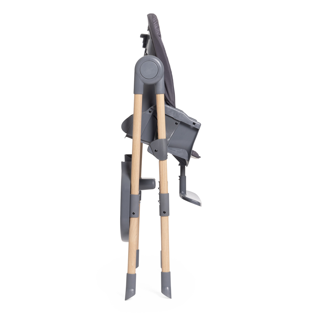 CHICCO Židlička jídelní Polly Essential - Coal