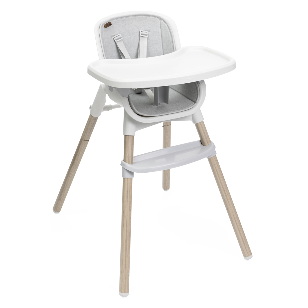 CHICCO Židlička jídelní Zest Plus - Wooden Grey