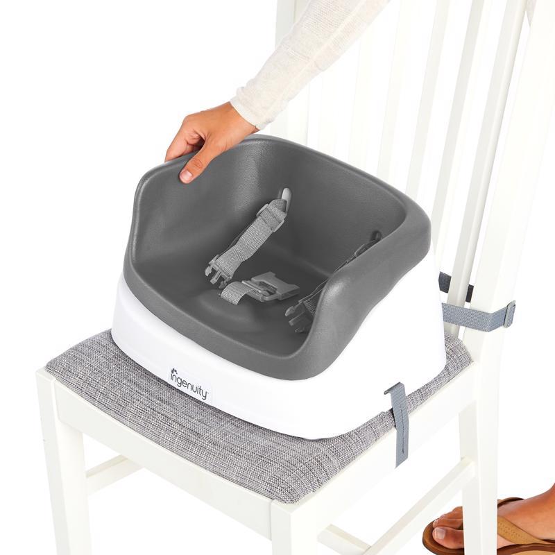 INGENUITY Podsedák na jídelní židli SmartClean Toddler - Slate 2r+ do 15 kg