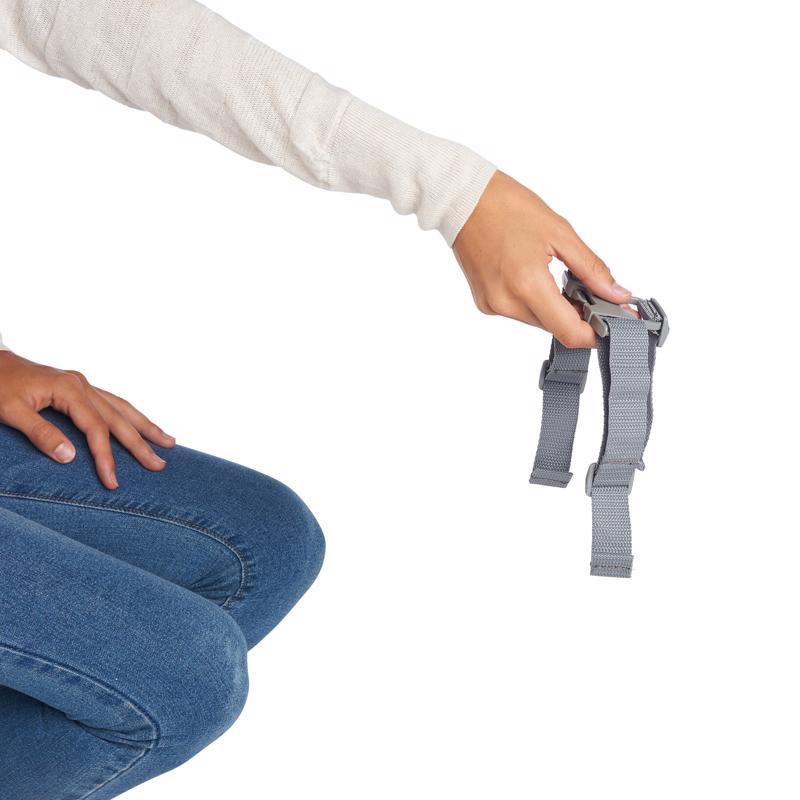 INGENUITY Podsedák na jídelní židli SmartClean Toddler - Slate 2r+ do 15 kg