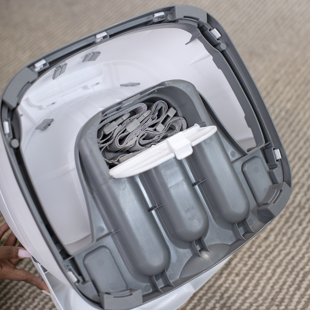 INGENUITY Podsedák na židli 2v1 Baby Base Cashmere 6m+ do 22 kg