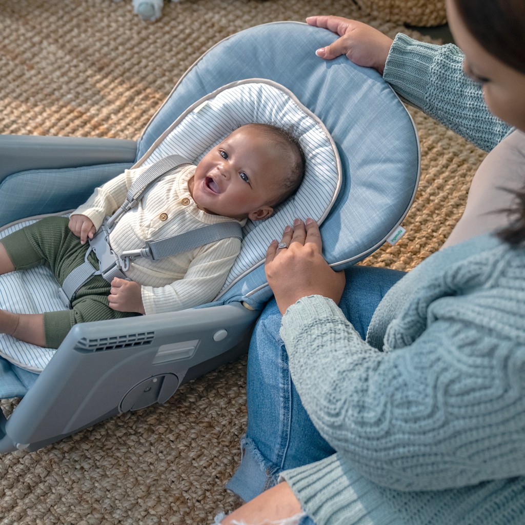 INGENUITY Židle jídelní Deluxe 7v1 Proper Positioner™ Chambray 0m+ do 23 kg