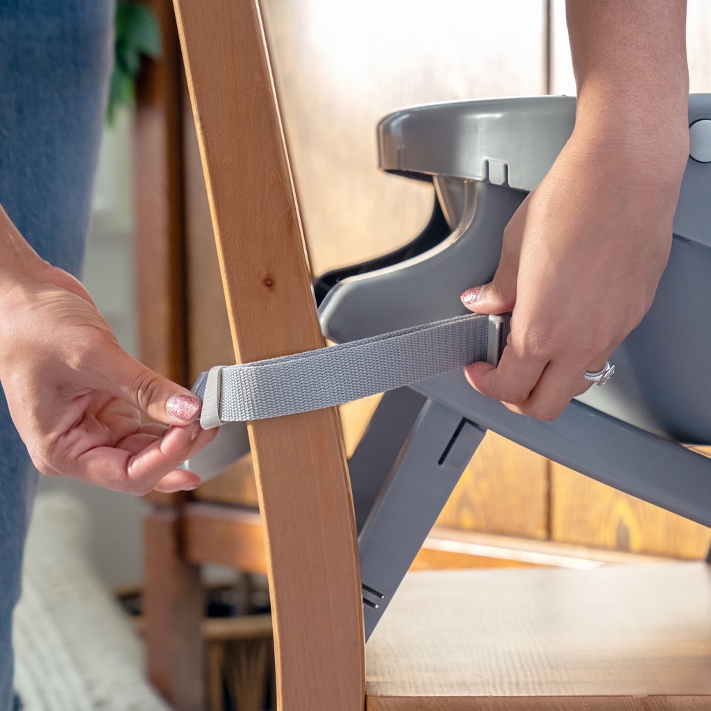 INGENUITY Židle jídelní Deluxe 7v1 Proper Positioner™ Chambray 0m+ do 23 kg